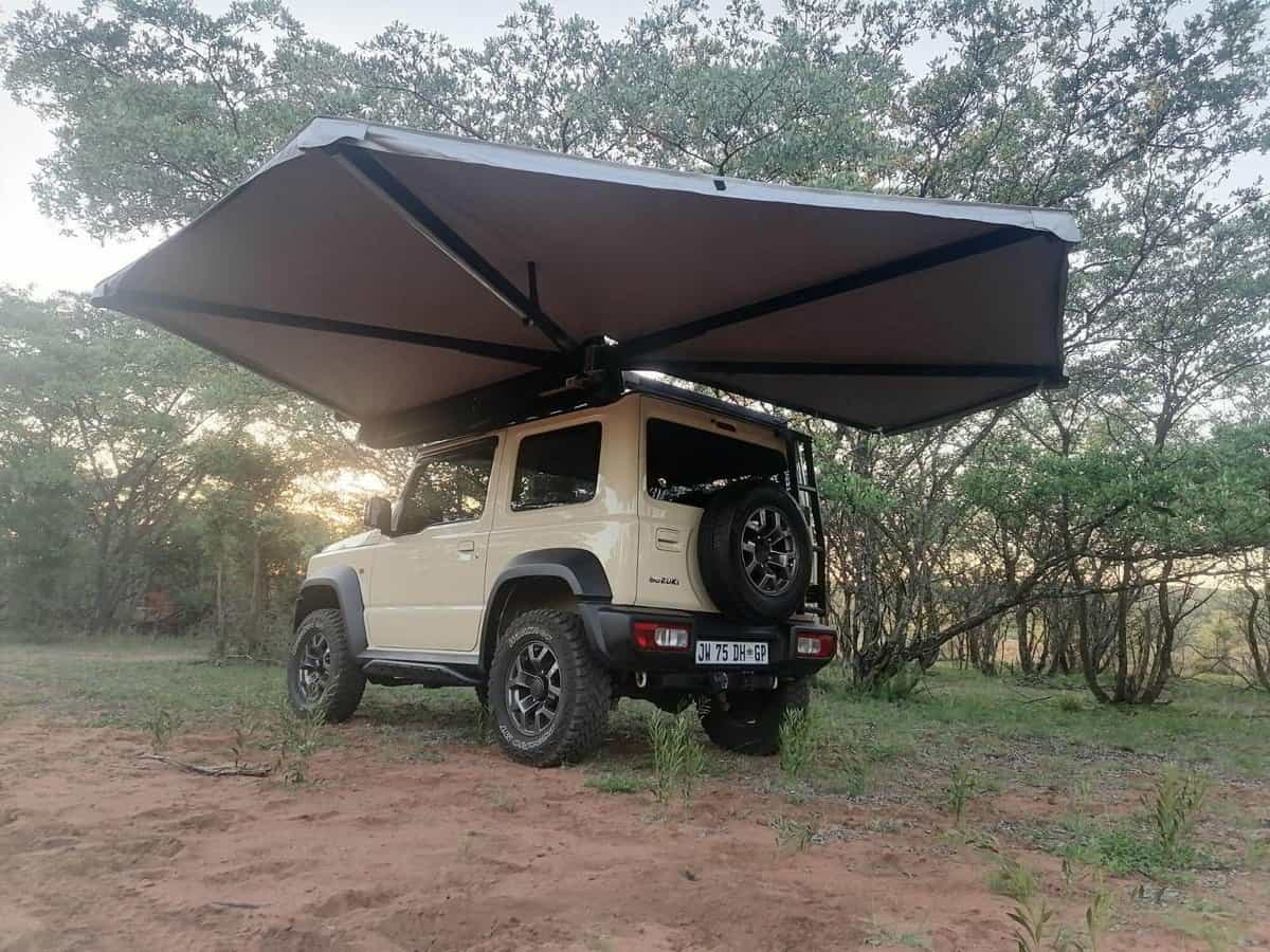 Quick Pitch Weathershade 2m Awning - obrazek 2