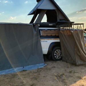 Ściany boczne markizy Quick Pitch Weathershade Maxx Awning