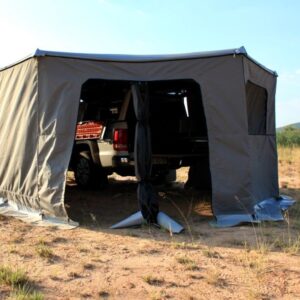 Ściany boczne markizy Quick Pitch Weathershade 20 SEC Awning