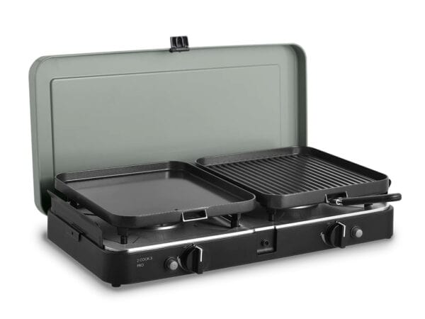 Kuchenka turystyczna dwu-palnikowa CADAC 3 Pro Deluxe / 30mBar z funkcją grill - obrazek 2